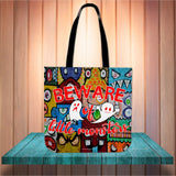 Beware Of Little Monsters Halloween Trick Or Treat Cloth Tote Goody Bag Beware Of Little Monsters Halloween Trick Or Treat Cloth Tote Goody Bag