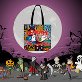 Beware Of Little Monsters Halloween Trick Or Treat Cloth Tote Goody Bag Beware Of Little Monsters Halloween Trick Or Treat Cloth Tote Goody Bag