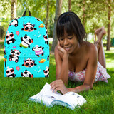 Cute Pandas Design #1 Backpack (Blue) - FREE SHIPPING Cute Pandas Design #1 Backpack (Blue) - FREE SHIPPING