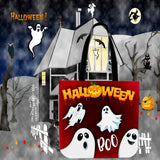 Boo Halloween Trick Or Treat Cloth Tote Goody Bag Boo Halloween Trick Or Treat Cloth Tote Goody Bag