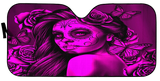 Calavera Fresh Look Design #2 Auto Sun Shade (Pink Easy On The Eyes Rose) - FREE SHIPPING Calavera Fresh Look Design #2 Auto Sun Shade (Pink Easy On The Eyes Rose) - FREE SHIPPING