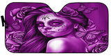 Calavera Fresh Look Design #2 Auto Sun Shade (Purple Night Owl Rose) - FREE SHIPPING Calavera Fresh Look Design #2 Auto Sun Shade (Purple Night Owl Rose) - FREE SHIPPING