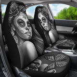 Calavera Fresh Look Design #2 Car Seat Covers (Vintage Retro)  - FREE SHIPPING Calavera Fresh Look Design #2 Car Seat Covers (Vintage Retro)  - FREE SHIPPING