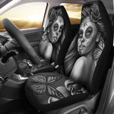 Calavera Fresh Look Design #2 Car Seat Covers (Vintage Retro)  - FREE SHIPPING Calavera Fresh Look Design #2 Car Seat Covers (Vintage Retro)  - FREE SHIPPING