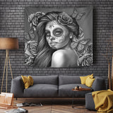 Calavera Fresh Look Design #2 Wall Tapestry (Vintage Retro) - FREE SHIPPING Calavera Fresh Look Design #2 Wall Tapestry (Vintage Retro) - FREE SHIPPING