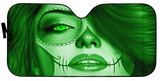 Calavera Fresh Look Design #3 Auto Sun Shade (Green Emerald) - FREE SHIPPING Calavera Fresh Look Design #3 Auto Sun Shade (Green Emerald) - FREE SHIPPING
