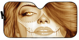 Calavera Fresh Look Design #3 Auto Sun Shade (Honey Tiger's Eye) - FREE SHIPPING Calavera Fresh Look Design #3 Auto Sun Shade (Honey Tiger's Eye) - FREE SHIPPING