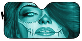 Calavera Fresh Look Design #3 Auto Sun Shade (Ice Blue Aquamarine) - FREE SHIPPING Calavera Fresh Look Design #3 Auto Sun Shade (Ice Blue Aquamarine) - FREE SHIPPING