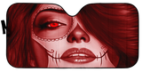 Calavera Fresh Look Design #3 Auto Sun Shade (Red Garnet) - FREE SHIPPING Calavera Fresh Look Design #3 Auto Sun Shade (Red Garnet) - FREE SHIPPING