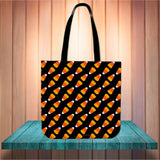 Candy Corn Halloween Trick Or Treat Cloth Tote Goody Bag Candy Corn Halloween Trick Or Treat Cloth Tote Goody Bag