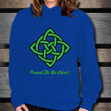 Celtic Knot Proud To Be Irish Unisex Hoodie Design #3