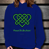 Celtic Knot Proud To Be Irish Unisex Hoodie Design #4