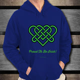 Celtic Knot Proud To Be Irish Unisex Hoodie Design #4