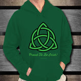 Celtic Knot Proud To Be Irish Unisex Hoodie Design #5