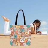 Crazy Cats Collection Cloth Tote Crazy Cats Collection Cloth Tote
