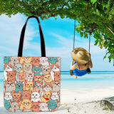 Crazy Cats Collection Cloth Tote Crazy Cats Collection Cloth Tote