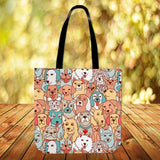 Crazy Dogs Collection Cloth Tote Crazy Dogs Collection Cloth Tote