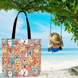Crazy Dogs Collection Cloth Tote Crazy Dogs Collection Cloth Tote