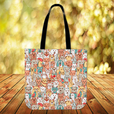 Crazy Pets Collection Cloth Tote Crazy Pets Collection Cloth Tote