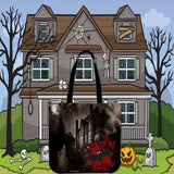 Creep It Real Halloween Trick Or Treat Cloth Tote Goody Bag Creep It Real Halloween Trick Or Treat Cloth Tote Goody Bag