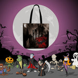 Creep It Real Halloween Trick Or Treat Cloth Tote Goody Bag Creep It Real Halloween Trick Or Treat Cloth Tote Goody Bag