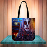 Dia De Los Muertos Halloween Trick Or Treat Cloth Tote Goody Bag Dia De Los Muertos Halloween Trick Or Treat Cloth Tote Goody Bag