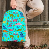 Dinosaurs Design #1 Backpack (Cyan) - FREE SHIPPING Dinosaurs Design #1 Backpack (Cyan) - FREE SHIPPING