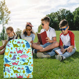 Dinosaurs Design #1 Backpack (Light Blue) - FREE SHIPPING Dinosaurs Design #1 Backpack (Light Blue) - FREE SHIPPING