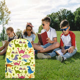 Dinosaurs Design #1 Backpack (Light Yellow) - FREE SHIPPING Dinosaurs Design #1 Backpack (Light Yellow) - FREE SHIPPING