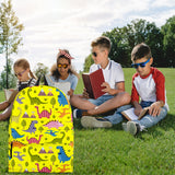 Dinosaurs Design #1 Backpack (Yellow) - FREE SHIPPING Dinosaurs Design #1 Backpack (Yellow) - FREE SHIPPING