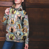 Dogs Galore All Over Hoodie - FREE SHIPPING Dogs Galore All Over Hoodie - FREE SHIPPING