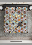 Dogs Galore Duvet Cover Set - FREE SHIPPING Dogs Galore Duvet Cover Set - FREE SHIPPING