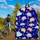 Wildlife Collection - Elephants (Dark Blue) Backpack - FREE SHIPPING Wildlife Collection - Elephants (Dark Blue) Backpack - FREE SHIPPING