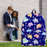 Wildlife Collection - Elephants (Dark Blue) Backpack - FREE SHIPPING Wildlife Collection - Elephants (Dark Blue) Backpack - FREE SHIPPING