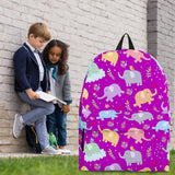Wildlife Collection - Elephants (Light Purple) Backpack - FREE SHIPPING Wildlife Collection - Elephants (Light Purple) Backpack - FREE SHIPPING