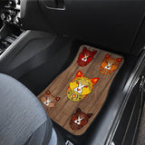 Fancy Pants Cat (Brown) Car Floor Mats (Front & Back) - FREE SHIPPING Fancy Pants Cat (Brown) Car Floor Mats (Front & Back) - FREE SHIPPING