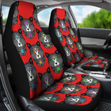 Fancy Pants Cat Car Seat Covers (Black With Red Background)  - FREE SHIPPING Fancy Pants Cat Car Seat Covers (Black With Red Background)  - FREE SHIPPING