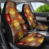 Fancy Pants Cat Car Seat Covers (Brown)  - FREE SHIPPING Fancy Pants Cat Car Seat Covers (Brown)  - FREE SHIPPING