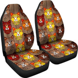 Fancy Pants Cat Car Seat Covers (Brown)  - FREE SHIPPING Fancy Pants Cat Car Seat Covers (Brown)  - FREE SHIPPING