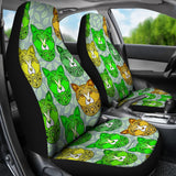 Fancy Pants Cat Car Seat Covers (Green)  - FREE SHIPPING Fancy Pants Cat Car Seat Covers (Green)  - FREE SHIPPING