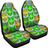 Fancy Pants Cat Car Seat Covers (Green)  - FREE SHIPPING Fancy Pants Cat Car Seat Covers (Green)  - FREE SHIPPING