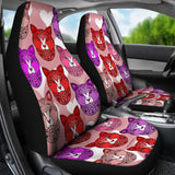 Fancy Pants Cat Car Seat Covers (Red)  - FREE SHIPPING Fancy Pants Cat Car Seat Covers (Red)  - FREE SHIPPING
