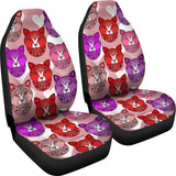 Fancy Pants Cat Car Seat Covers (Red)  - FREE SHIPPING Fancy Pants Cat Car Seat Covers (Red)  - FREE SHIPPING
