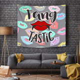 Fang Tastic - Halloween Wall Tapestry - FREE SHIPPING Fang Tastic - Halloween Wall Tapestry - FREE SHIPPING