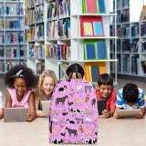 Farm Animals Design #1 Backpack (Light Pink) - FREE SHIPPING Farm Animals Design #1 Backpack (Light Pink) - FREE SHIPPING