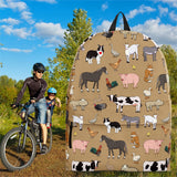 Farm Animals Design #1 Backpack (Tan) - FREE SHIPPING