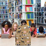 Farm Animals Design #1 Backpack (Tan) - FREE SHIPPING Farm Animals Design #1 Backpack (Tan) - FREE SHIPPING