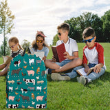 Farm Animals Design #1 Backpack (Teal) - FREE SHIPPING Farm Animals Design #1 Backpack (Teal) - FREE SHIPPING