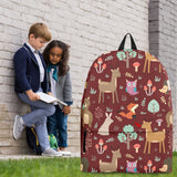 Wildlife Collection - Forest Animals (Rust) Backpack - FREE SHIPPING Wildlife Collection - Forest Animals (Rust) Backpack - FREE SHIPPING