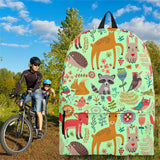 Wildlife Collection - Forest Animals (Light Green) Backpack - FREE SHIPPING Wildlife Collection - Forest Animals (Light Green) Backpack - FREE SHIPPING